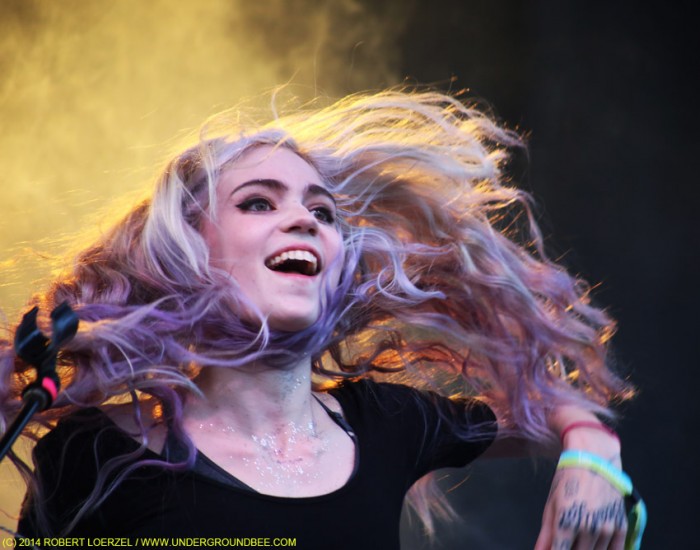 Grimes at Pitchfork Underground Bee